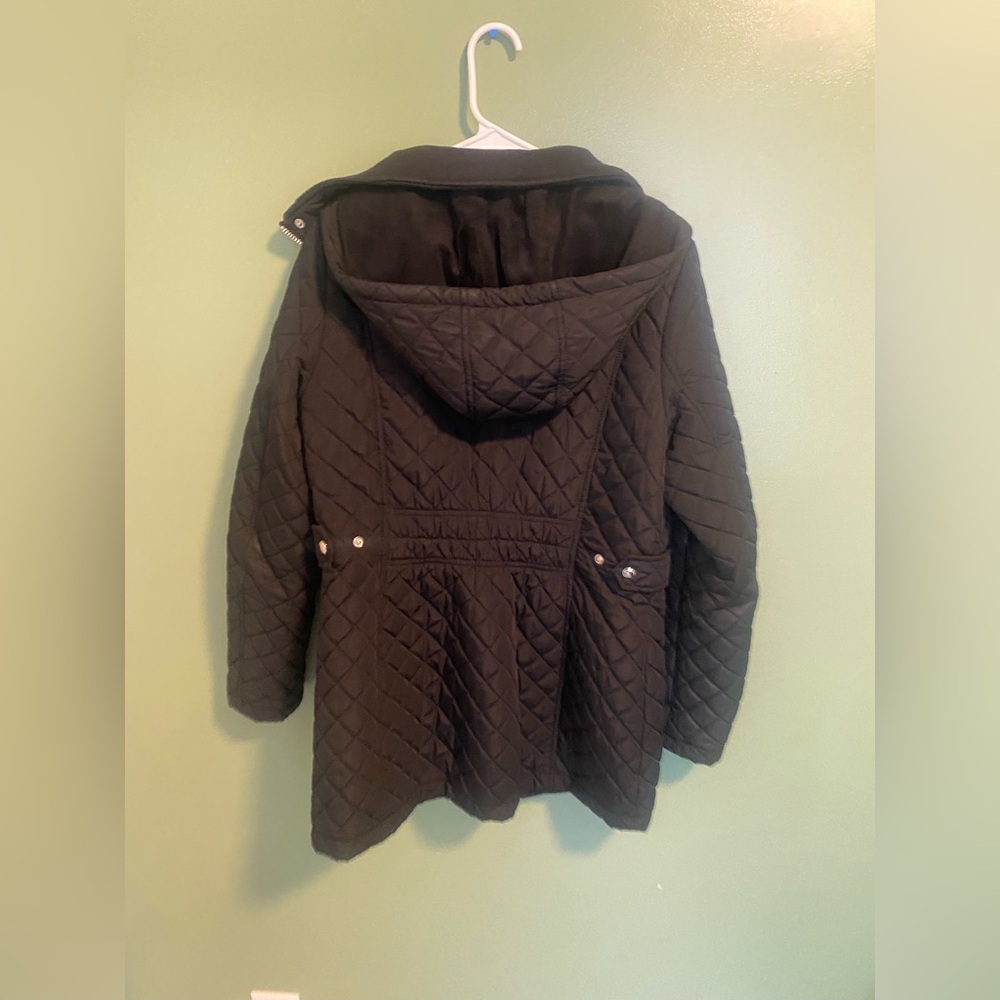 Calvin Klein Women's Black Quilted Puffer Jacket - Picture 5 of 5